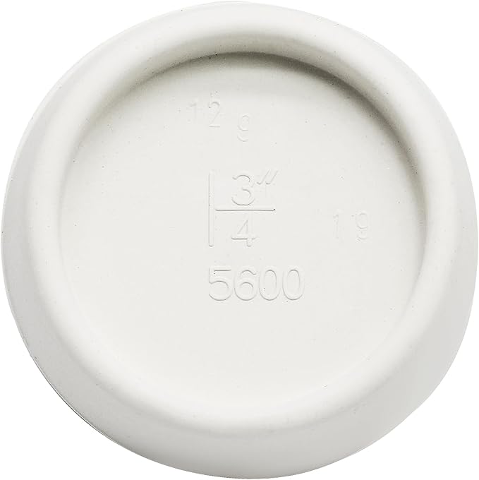 2 PCS 1-3/4 Inch to 1-7/8 Inch Rubber Drain Stopper with Hanging Ring, White Tub Drain Stopper, Sink Stopper Drain Plug, Rubber Sink Plug for Bathroom, Bathtub, Sewers and Kitchen