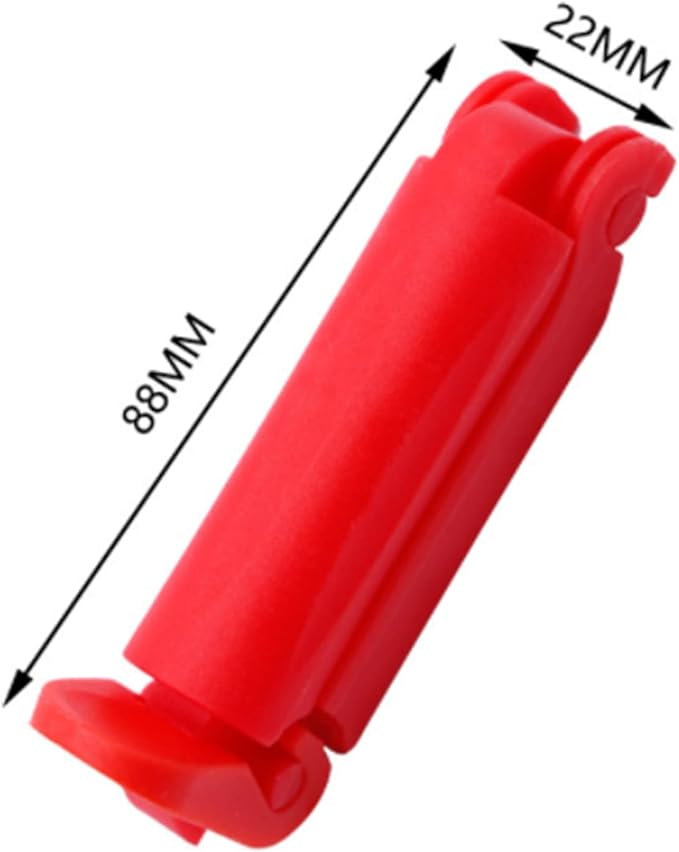 3 Pieces Car Seat Belt Clip Buckle Baby Car Seat Safety Belt Slip Slip-Resistant Clips (Red 3 Pieces)