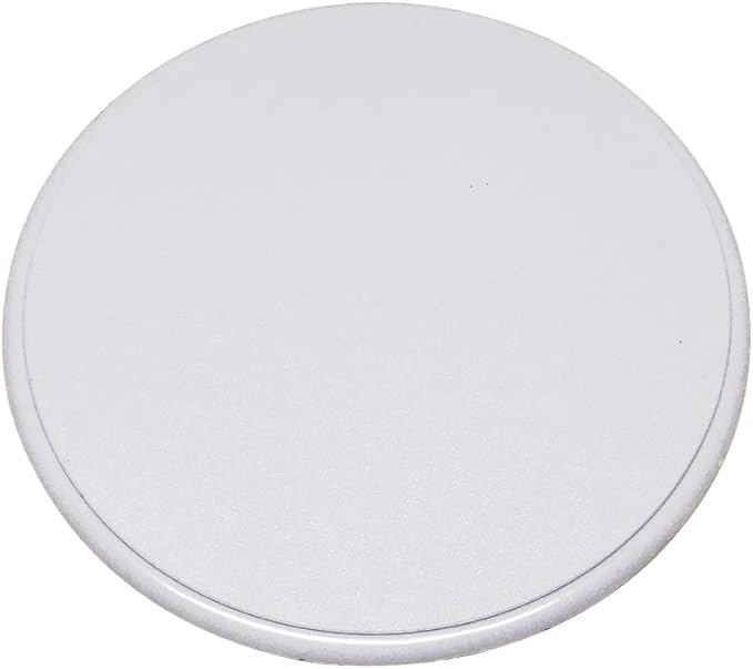 Litepak 5 Pack - Door Knob Protector | Door Bumpers 5" Door Knob Guard Plastic Self Adhesive Prevents Door Handle Damage, White