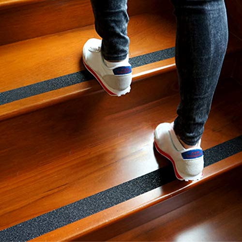 Best Anti-Slip Grip Tape, 2" x 30 FT, Black Color, 80 Grit, Industrial Grade, Indoor, Outdoor (2-Inch x 30 Feet Roll)