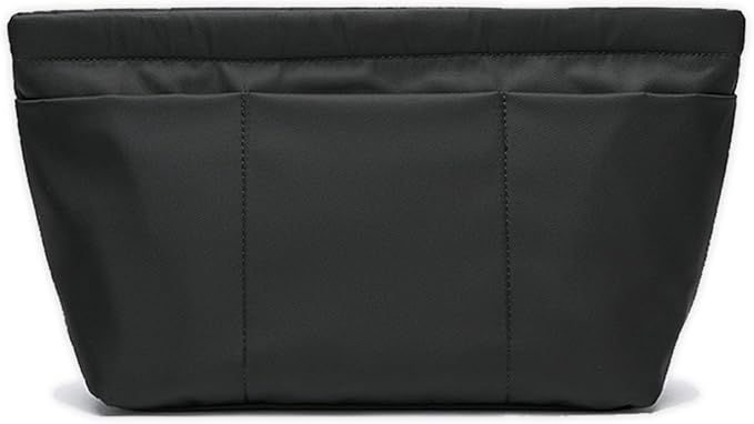 YONBEN Handbag Organizer Insert Bag Tote Shaper Bag Large Purse Organizer Insert Lightweight & Durable Nylon inner bag (M, black)