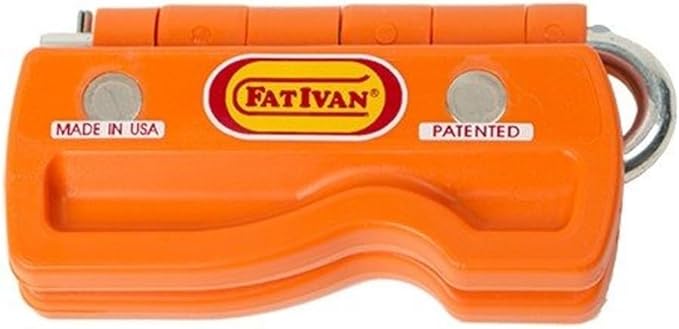 The Original Fat Ivan Fold Up Doorstop Wedge with Magnet - for Moving Office Home or School - Great for Police, Admin, Firefighters and Any time You Need a Door to Stay Open