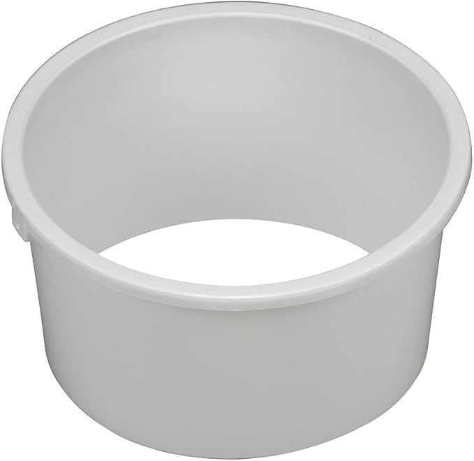 DMI Universal Replacement Commode Splash Guard, White, 0.4 lb, FSA HSA Eligible