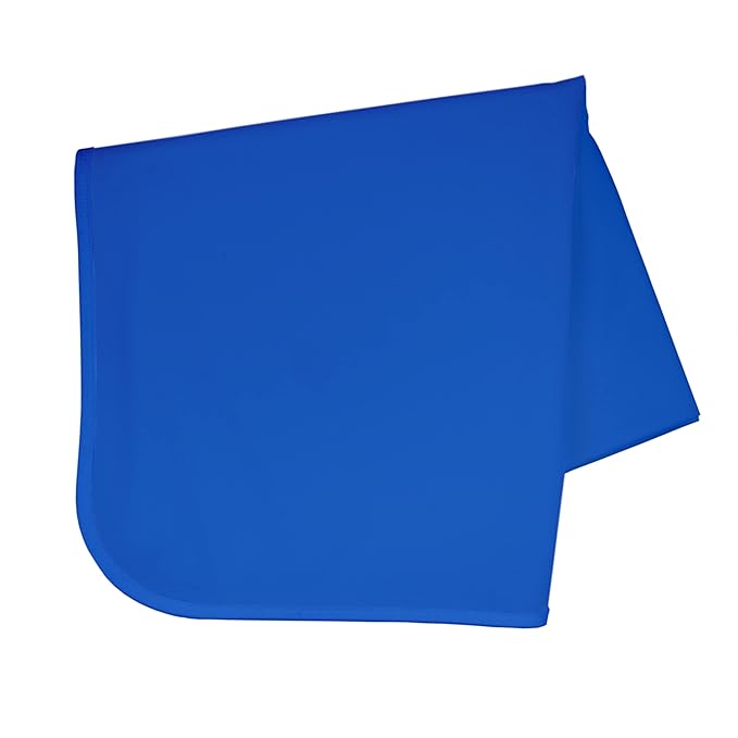 BapronBaby Minimalist Royal Blue Splash Mat - Waterproof Catch-All for Under High Chairs, Floors, Tables, Playtime or Arts & Crafts - Machine Washable - 45" x 45”
