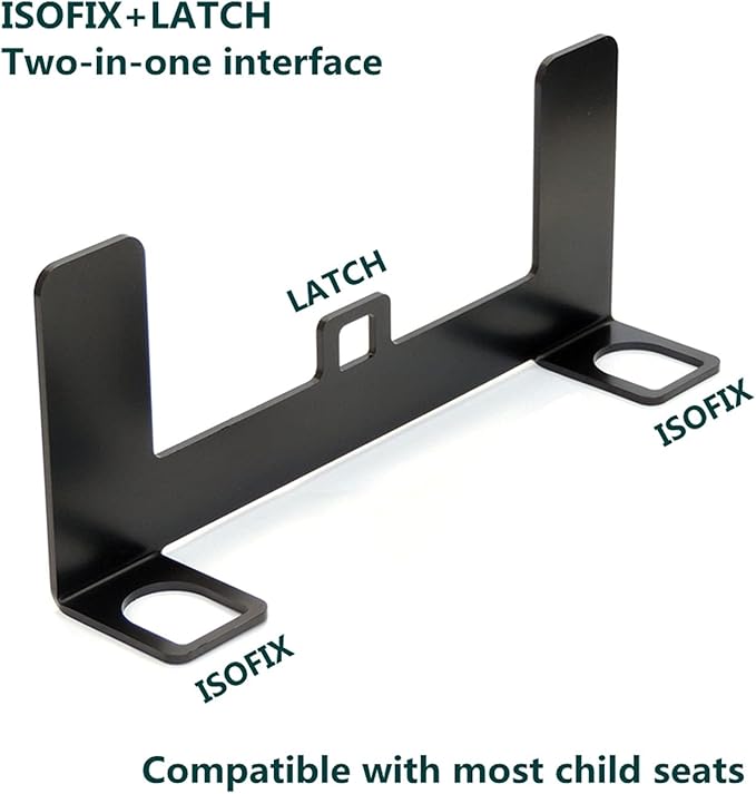 Universal Child Seat Restraint Anchor Mounting Kit for ISOFIX Connector Latch Interface Bracket Universal for Cars