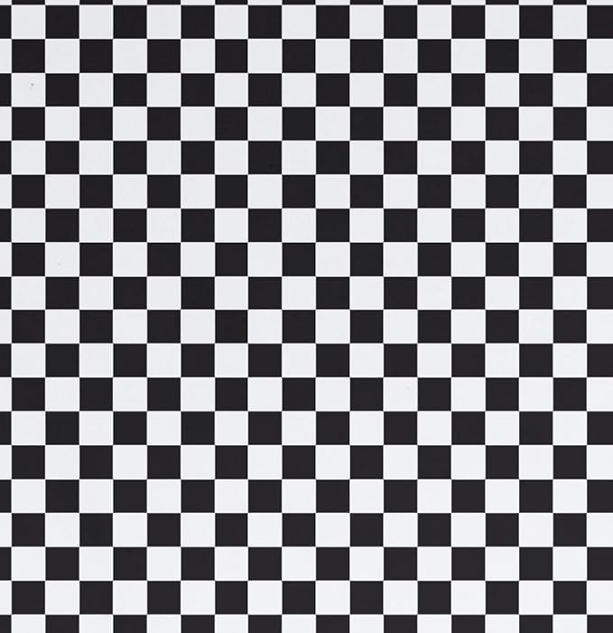 BapronBaby Black Checkerboard Splash Mat - Waterproof Catch-All for Under High Chairs, Floors, Tables, Playtime or Arts & Crafts - Machine Washable - 45" x 45”