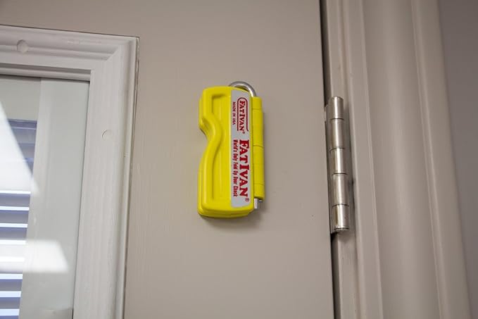 The Original Fat Ivan Fold Up Doorstop Wedge with Magnet - for Moving Office Home or School - Great for Police, Admin, Firefighters and Any time You Need a Door to Stay Open