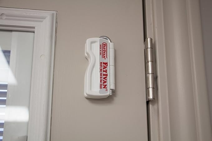 The Original Fat Ivan Fold Up Doorstop Wedge with Magnet - for Moving Office Home or School - Great for Police, Admin, Firefighters and Any time You Need a Door to Stay Open