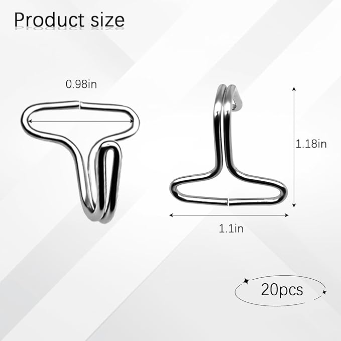 Car Seat Cover Hooks, 20PCS Metal Vehicle Headrest Cover Fixing Hanger Fastening Locking Clip, Automotive Seat Mat Cushion Fastener Hook, Universal for Truck SUV Sedan
