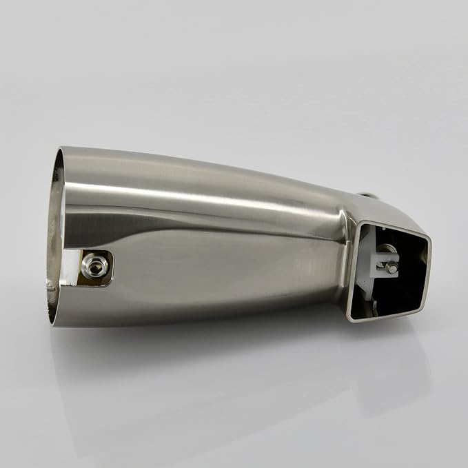Slip Fit Tub Spout with Pull-Up Diverter for 1/2 inch Copper Tube, Brushed Nickel