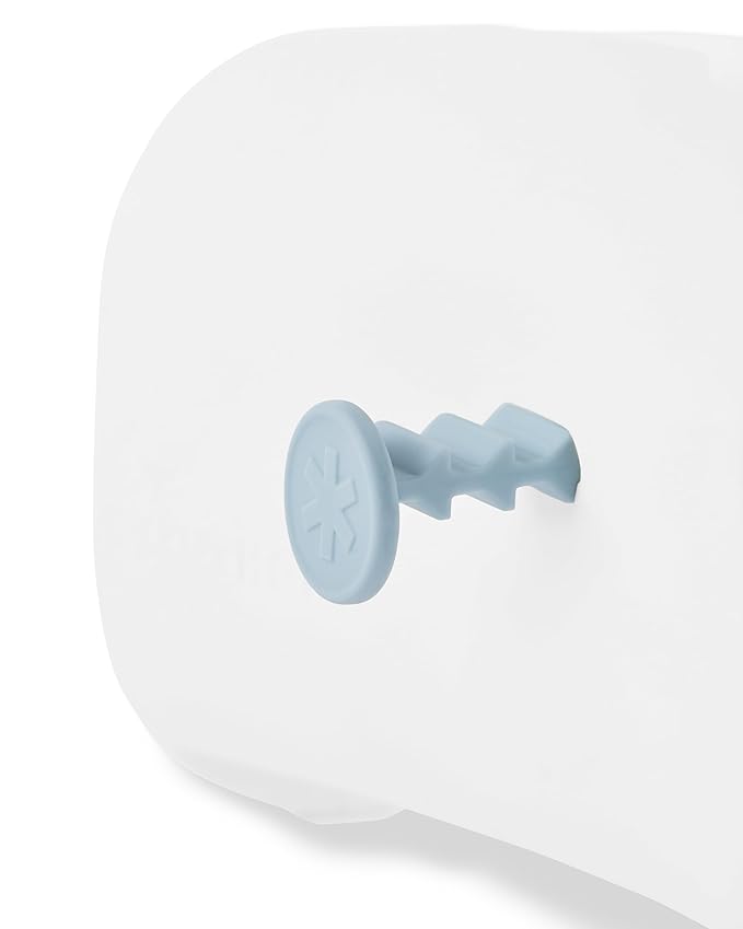 Skip Hop Baby Bath Spout Cover Soft Silicone Faucet Safety Guard with Adjustable Design, Fits Most Bath Spouts, Wave