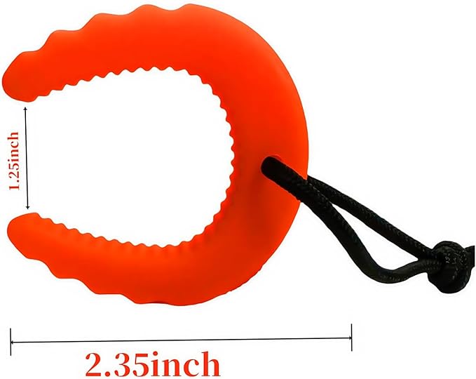 First Responder Door Stop, Door Wedge for Law Enforcement, Police, Emergency Medical Services, Firefighter Tools, 10 in (3, Black-Orange)