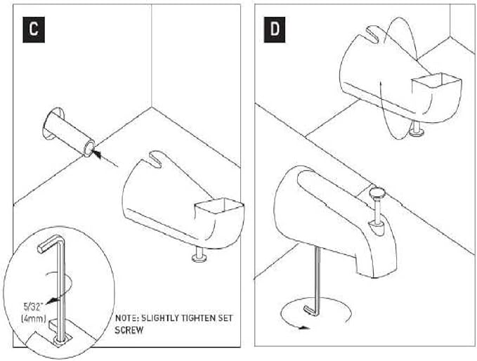 Design House Bathtub Diverter Spout, 1/2-in. Slip-Fit, Oil-Rubbed Bronze, 5.34 In. L x 2.5 In. W x 2.8 In. H, 522938