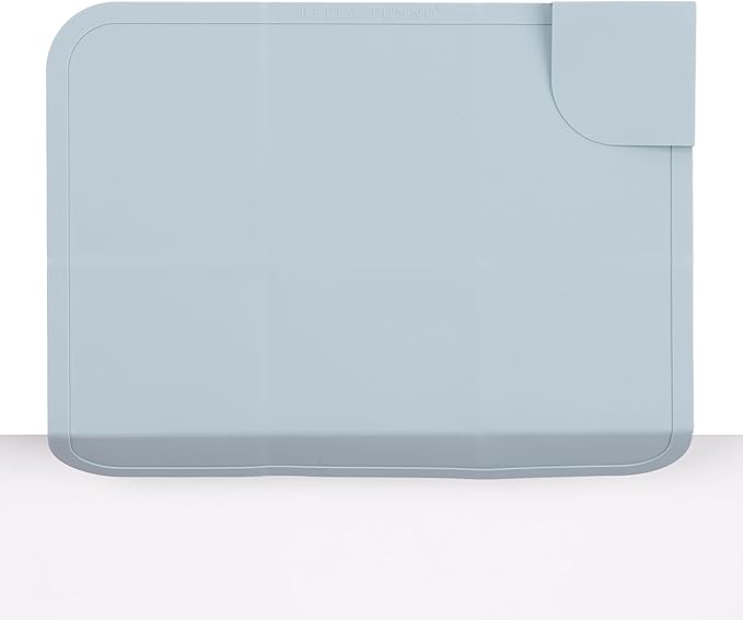Silicone Placemat for Babies & Toddlers by Bella Tunno, Non-Slip Baby Feeding Mat for High Chair & Table, Dining, Eating, Food & Travel Placemat for Kids