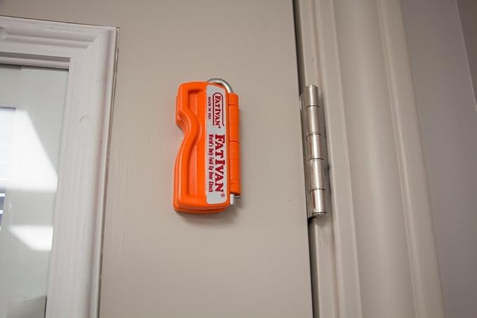 The Original Fat Ivan Fold Up Doorstop Wedge with Magnet - for Moving Office Home or School - Great for Police, Admin, Firefighters and Any time You Need a Door to Stay Open