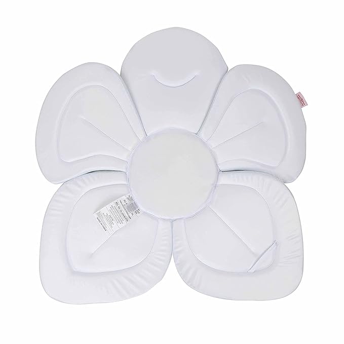 Nuby Turtle Baby Bath Cushion for Bathtub or Sink, Soft and Easy to Dry Fabric, 0-6 Months, Turquoise