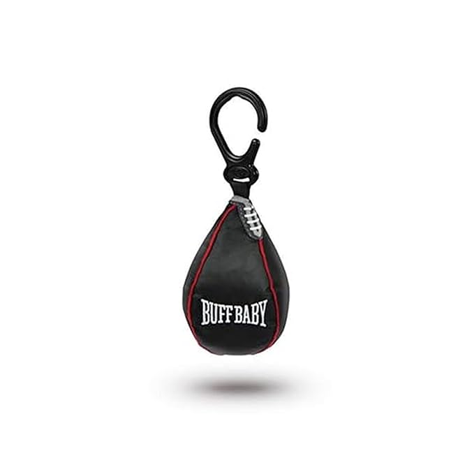Genuine Fred BUFF BABY Speed Bag Crinkle Toy, Hanging Toy for Play Gym and Stroller, Engaging and Sensory Rich Toy, Fun Gift for Fitness Enthusiast and New Parents, Unique Gift