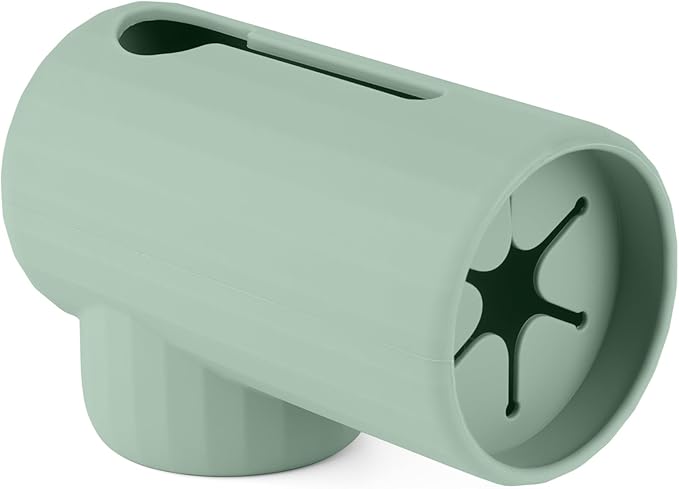 Bath Spout Cover, Soft Silicone Bathtub Faucet Cover Safety Universal Fit (Cambridge Blue)