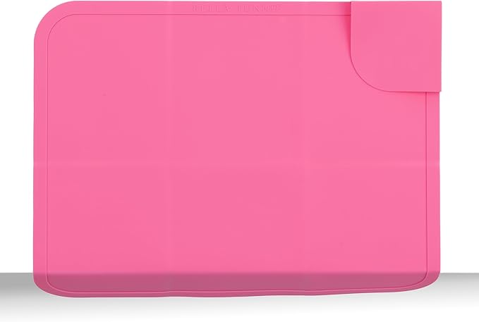 Silicone Placemat for Babies & Toddlers by Bella Tunno, Non-Slip Baby Feeding Mat for High Chair & Table, Dining, Eating, Food & Travel Placemat for Kids