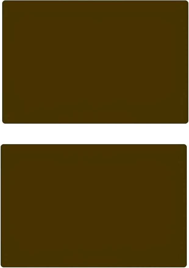 23.6'' by 15.7''Flexible Silicone Placemat Non Slip Waterproof Heat Resistant Dinner Table Cafe 2 pcs