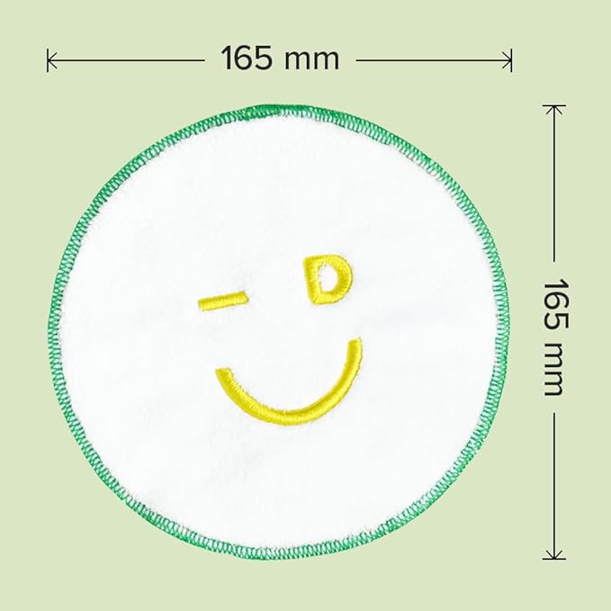I DEW CARE - Soft Handy Towel | Fast Absorbent, for Hand and Face, Travel Size, Toiletries, Quick Dry, Facial Skincare Washcloth, Reusable Face Pads, Washable Microfiber, 1 CT