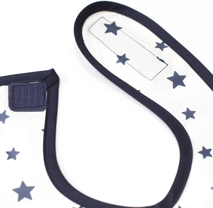 Plie Full Coverage Waterproof Feeding Bib for Toddlers – Extra Long Apron Bib for Mealtime, Self-Feeding, High Chairn