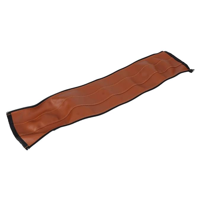 Leather Stroller Handle Cover, Soft Sweat Absorbent Protective Trolley Handle Sleeves Cover Pad Pushchair Accessories for Most Types of Strollers