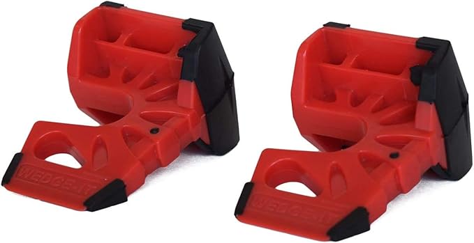 Wedge-It - The Ultimate Door Stop - Red (2 Pack)