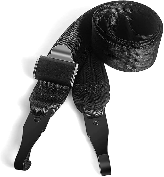 SKCAZA General Latch Interface Strap The Passenger Car Baby Seat Fixing Straps Latch Connector 1 Pack