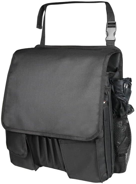 ECWKVN Car Seat Organizer with Tablet & Laptop Storage – Multipurpose Front & Backseat Organizer with Cup Holder, Adjustable Strap & Durable Buckles – Ideal for All Trucks,Suv,Vans