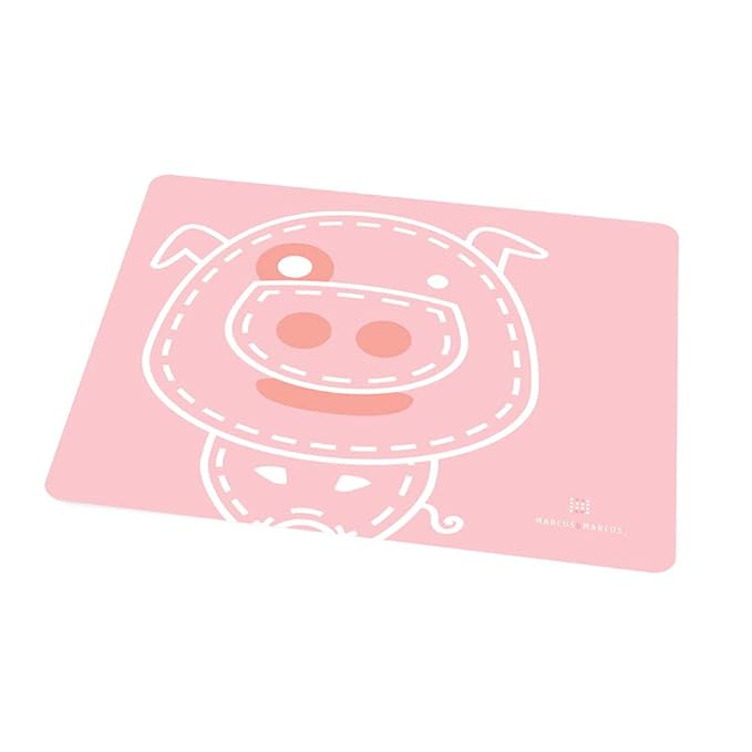 Baby Silicone Placemat, Roll up for On-The-go, 13.7X15.7 Inches, BPA/Phthalate Free, 6 Month+
