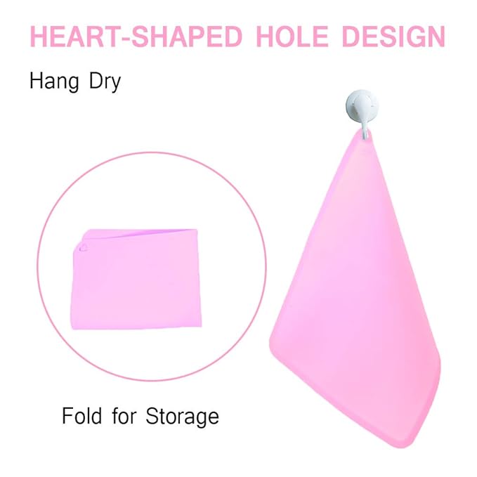 Non-Slip Kids Baby Toddlers Placemats, Large Silicone Sheets for Crafts Liquid Resin Jewelry Casting Molds Mat, Multi-Purpose Silicone Placemats, 2Pack - Baby Purple & Green