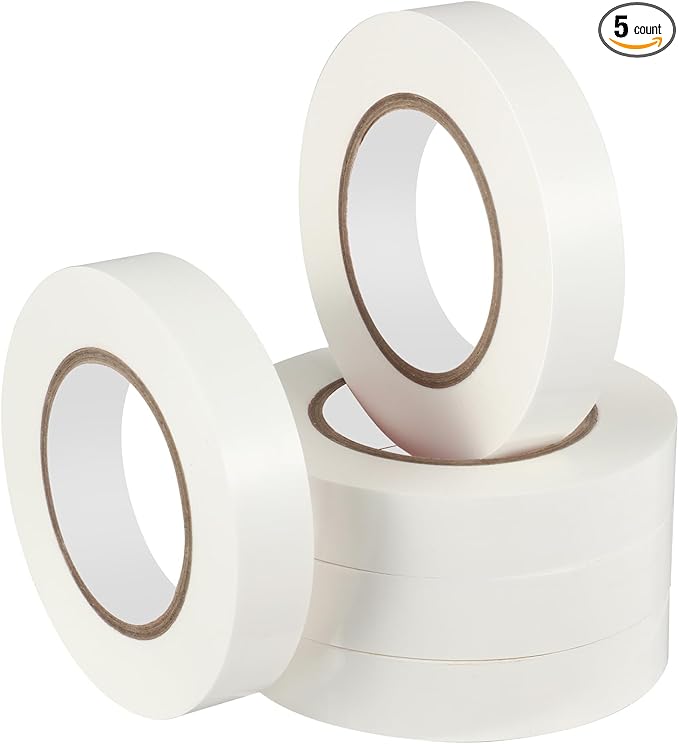 Frienda Floor Vinyl Tape 1/2inch Floor Marking Court Tape Outdoor Playing Field Marking Equipment for Social Distancing Gyms, Athletics, Equipment