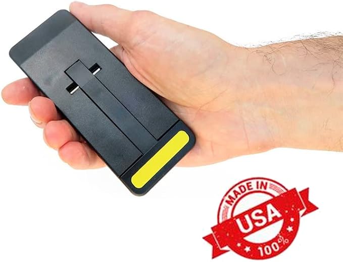 5 Pack Ultimate Door Stopper | Pocketstop | Non Slip Rubber Feet Door Stop | Foldable Door Wedge | Lightweight & Portable Door Holder | Portable Door Lock | Door Stopper Wall Protector