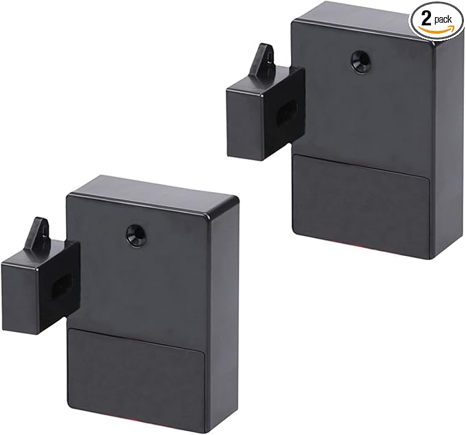 RFID Locks for Hidden DIY Lock - Electronic Cabinet Lock with USB Cable for Wooden Cabinet Drawer Locker Cupboard Gun Box (2 Pack)