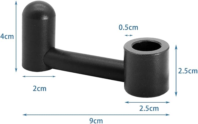 POBADY 2 Pack Car Seat Hooks - Headrest Seat Back Car Supplies - Small Hooks for Bag, Clothes, Grocery (Silver+Black)