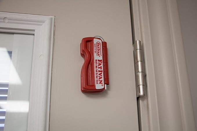 The Original Fat Ivan Fold Up Doorstop Wedge with Magnet - for Moving Office Home or School - Great for Police, Admin, Firefighters and Any time You Need a Door to Stay Open