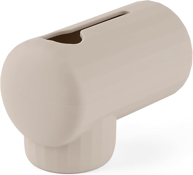 Bath Spout Cover, Soft Silicone Bathtub Faucet Cover Safety Universal Fit (Shifting Sand)