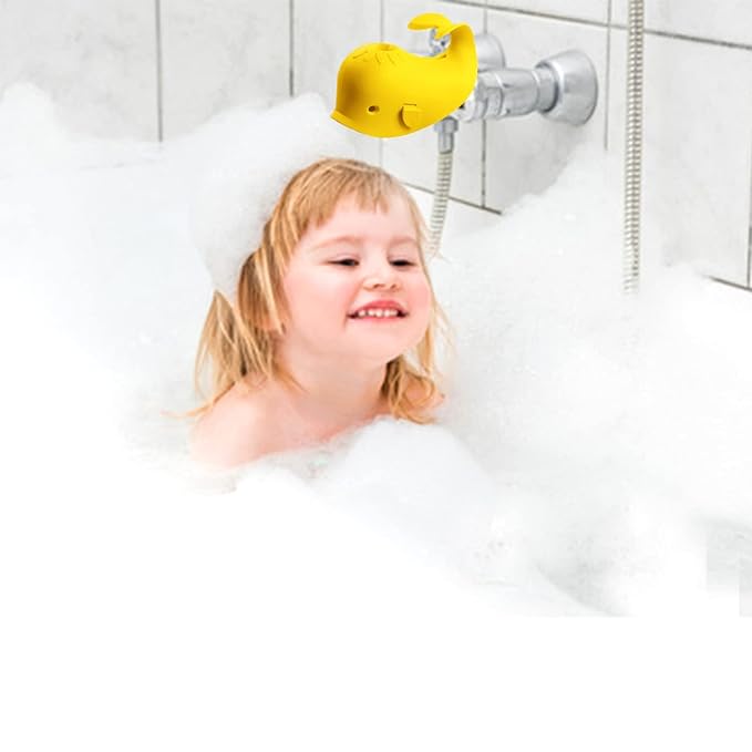 Spout Cover for Bathtub, Faucet Cover Baby Bathroom Tub Silicone Faucet Protector for Kids, Bath Spout Cover for Baby Toddlers