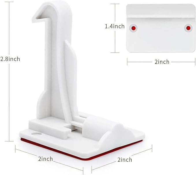 10 Pack Upgraded Invisible Baby Proofing Cabinet Latch Locks - No Drilling or Tools Required, Children Proof Cupboard Drawers Latches, Works with Most Cabinets and Drawers - Adhesive Easy Installation