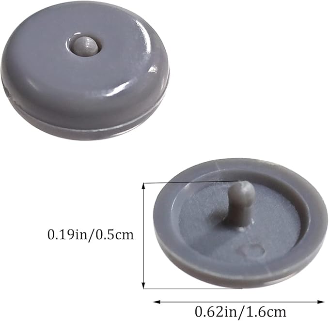 5 Sets Universal Fit Seatbelt Stopper Kit, Snap-on Seat Belt Button Stop, Seat Belt Buckle Button Prevent Plastic Seat Belt Button Buckle Clip Stop From Sliding Down The Belt(Grey)