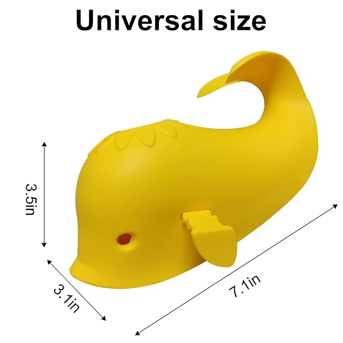 Spout Cover for Bathtub, Faucet Cover Baby Bathroom Tub Silicone Faucet Protector for Kids, Bath Spout Cover for Baby Toddlers