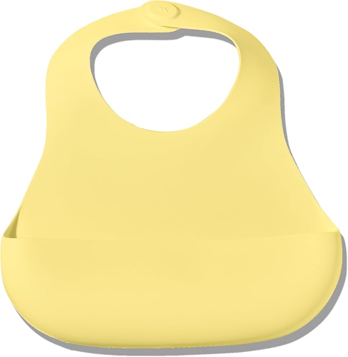 Magnetic Silicone Baby Bib – Waterproof, Dishwasher Safe, BPA Free Food-Grade, Feeding Bib for Infants and Toddlers