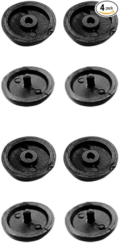 4 PCS Seat Belt Stopper, Snap-On Seatbelt Stopper Kit, Anti-Slip Seat Belt Clip, Prevent Buckle from Sliding, No Tools Installation, Universal for Most Cars, Trucks, SUVs (Black)