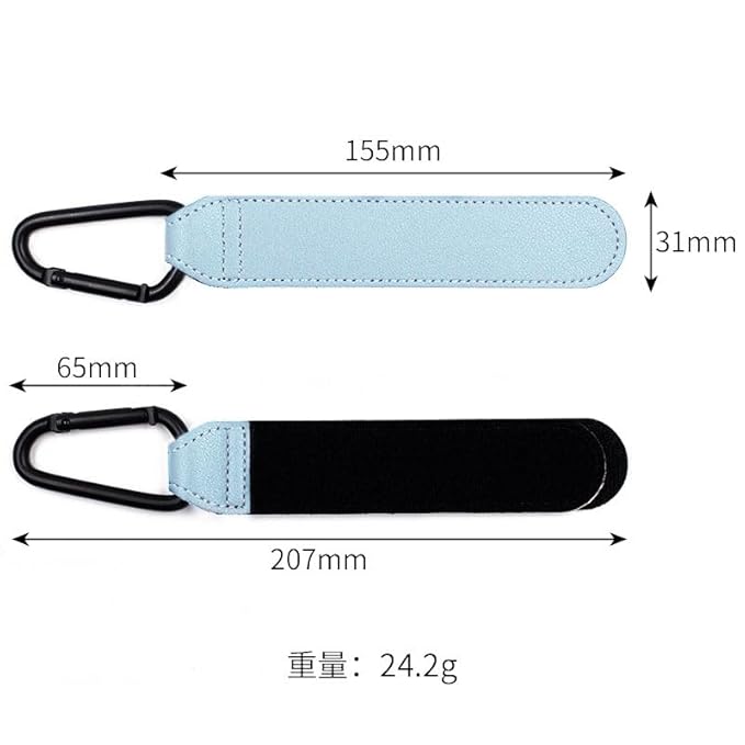 6 PCS Stroller Hooks for Hanging Bags and Shopping - Universal Stroller Clips for Bags - Great Hook Set for Mommy When Walking or Shopping（Blue + Pink + Gray）
