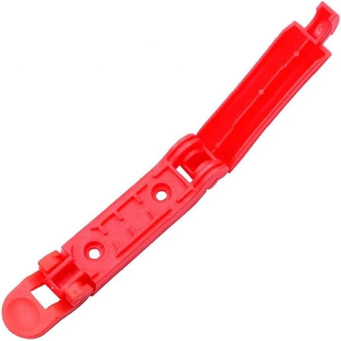 3 Pieces Car Seat Belt Clip Buckle Baby Car Seat Safety Belt Slip Slip-Resistant Clips (Red 3 Pieces)