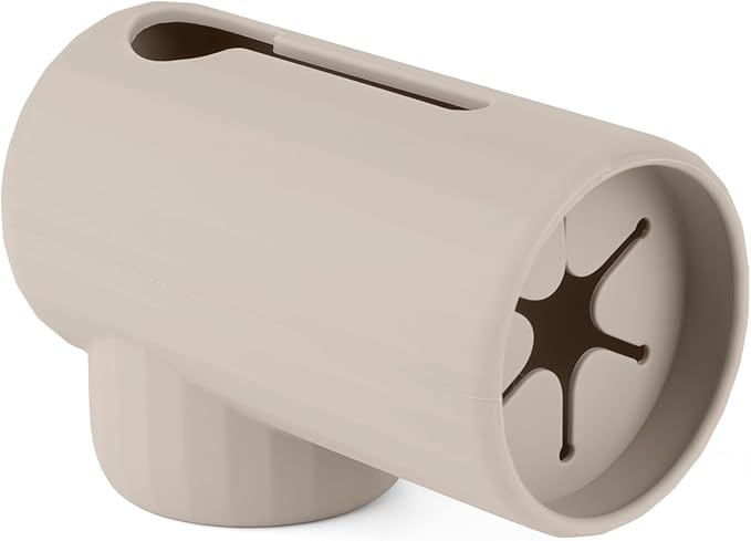 Bath Spout Cover, Soft Silicone Bathtub Faucet Cover Safety Universal Fit (Shifting Sand)