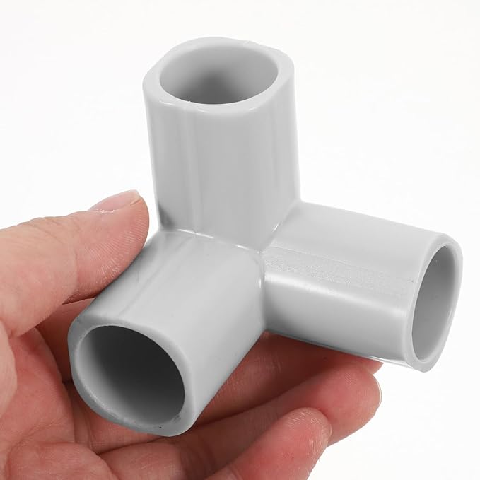 Cabilock 6pcs Playpen Accessories Connectors for Indoor Safety Versatile Pipe Fitting Adapters for Play Areas Easy Installation Configurations
