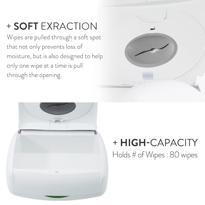 Prince Lionheart Ultimate Wipes Warmer with Integrated Nightlight Pop-Up Wipe Access.All Time Worldwide#1 Selling Wipes Warmer.It Comes with an everFRESH Pillow System That Prevent Dry Out(Pack of 6)