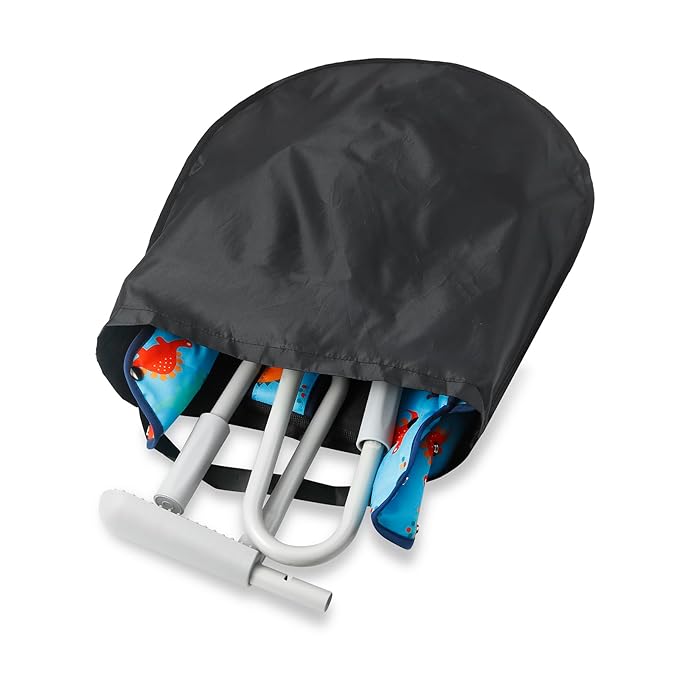 PandaEar Quick Clip On High Chair with Storage Bag, Portable High Chair That Attaches to Table, Hook On Baby Seat for Table